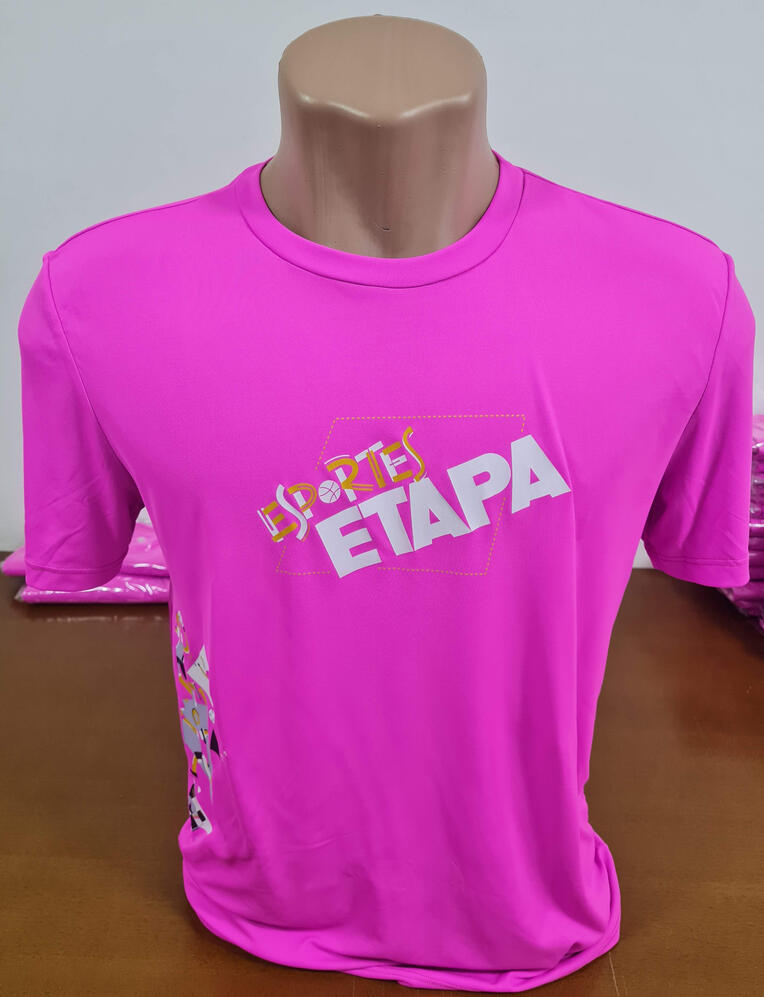 Camiseta Poliamida em DTF